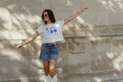 LET'S GO JACKS CROPPED TEE