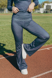 NAVY CRUSH PANT