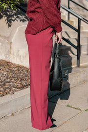 GLASS OF RED TROUSER