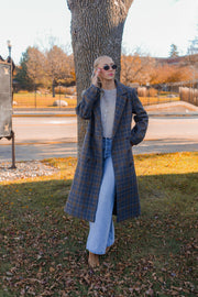 HIGHLAND PLAID COAT