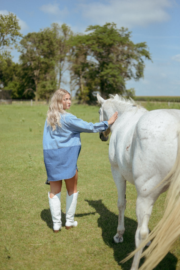 RODEO NIGHTS BUTTON DOWN