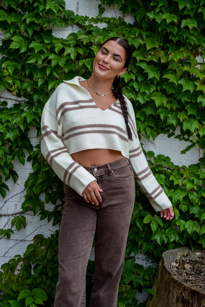 MICRO CROP SWEATER