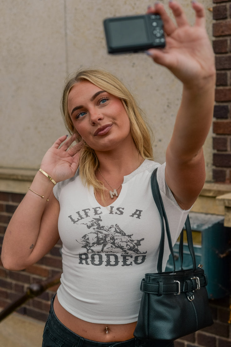 LIFE IS A RODEO TEE
