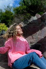 HAPPY TO BE HERE HOODIE