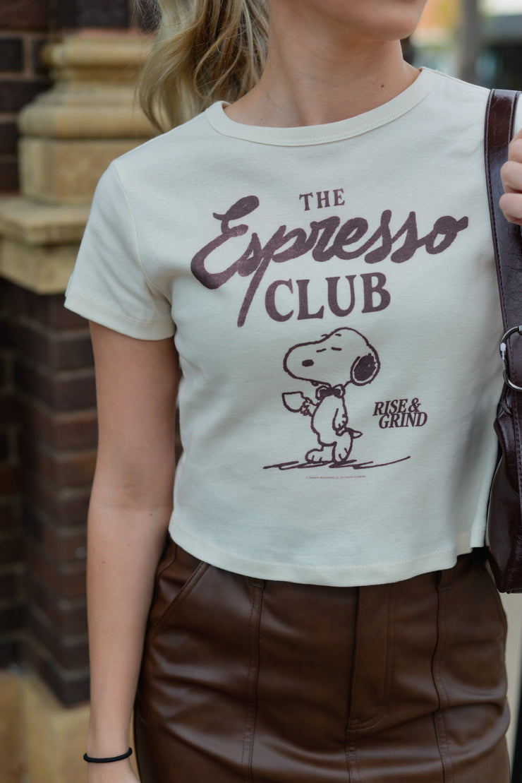 ESPRESSO CLUB BABY TEE