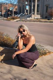 THE DARK CHERRY PANT