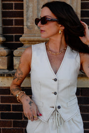 BRUNCH DATE VEST