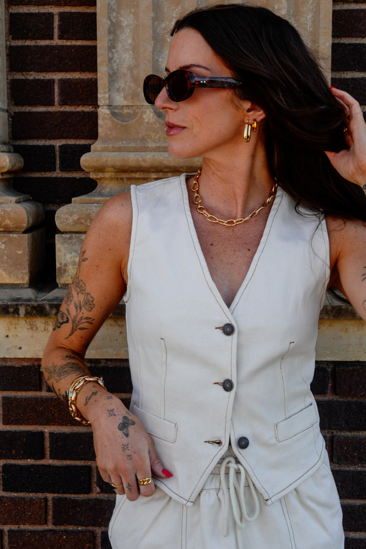 BRUNCH DATE VEST