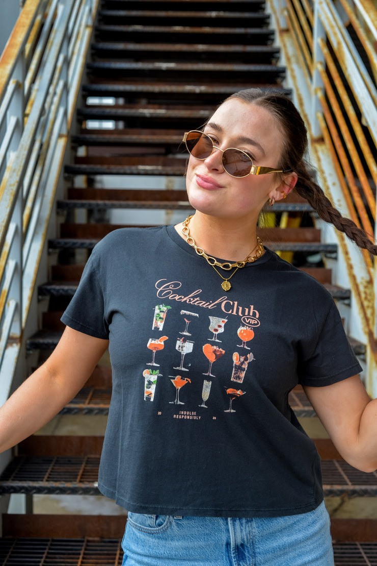 COCKTAIL CLUB BABY TEE