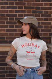 HOLIDAY CHEERS BABY TEE