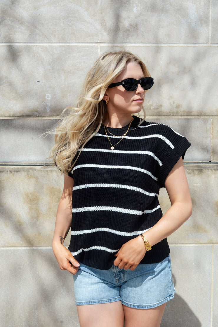 NAUTICAL SWEATER TEE