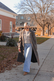 HIGHLAND PLAID COAT