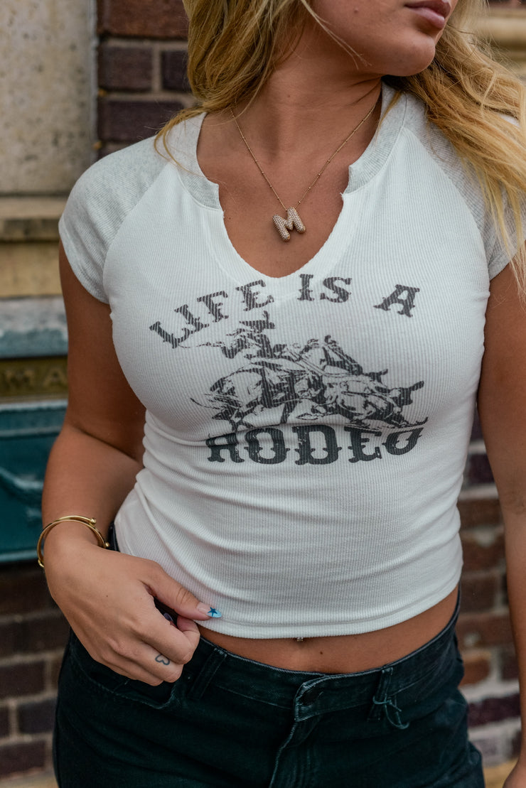 LIFE IS A RODEO TEE