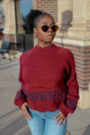 SPICED BERRY KNIT