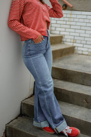THE PAIGE CUFF JEAN