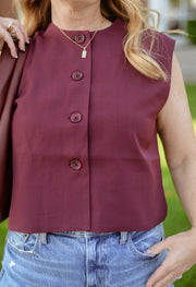 MERLOT VEST