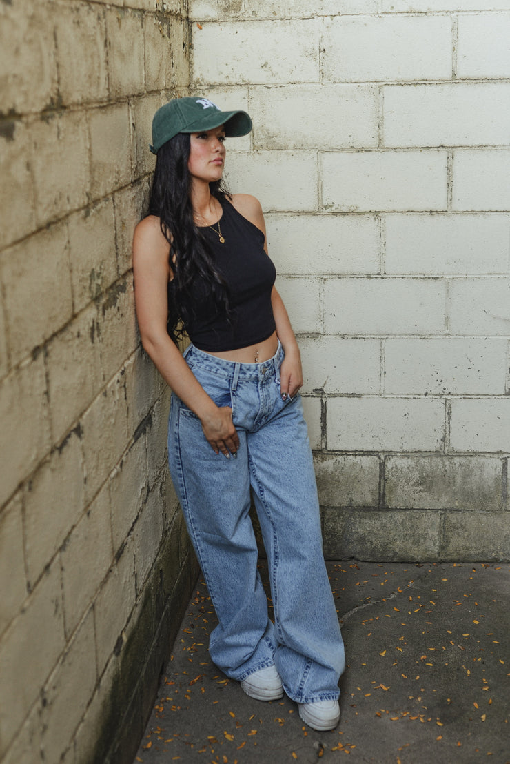 EXTRA BAGGY MID RISE