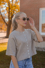 SANDSTONE SWEATER TEE