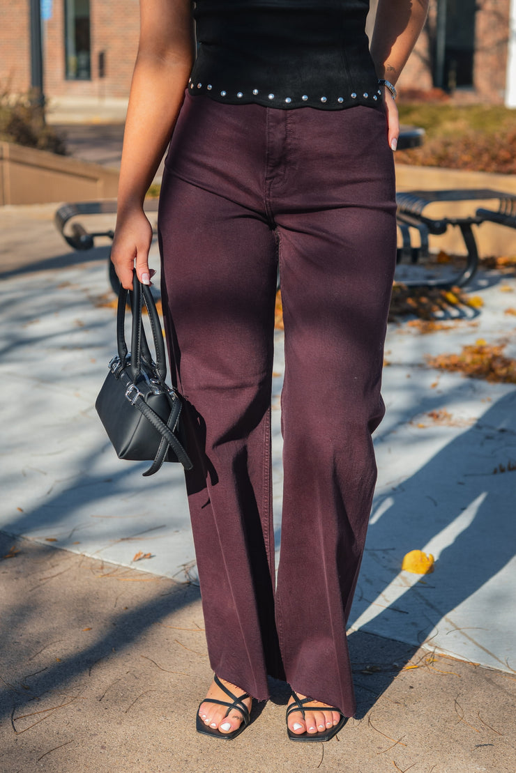 THE DARK CHERRY PANT