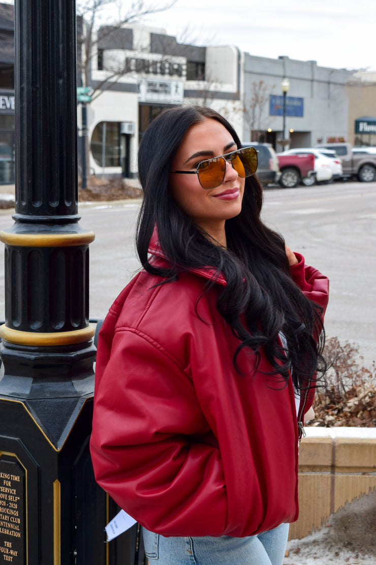 SPORTS CAR BOMBER JACKET