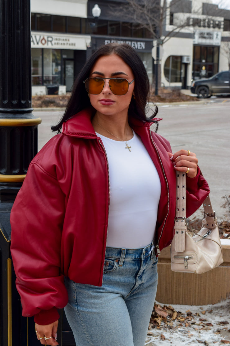 SPORTS CAR BOMBER JACKET