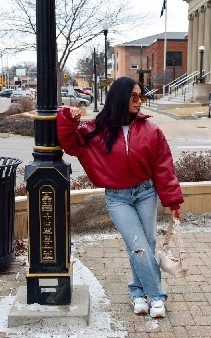 SPORTS CAR BOMBER JACKET