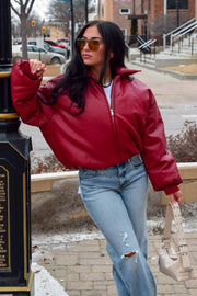 SPORTS CAR BOMBER JACKET
