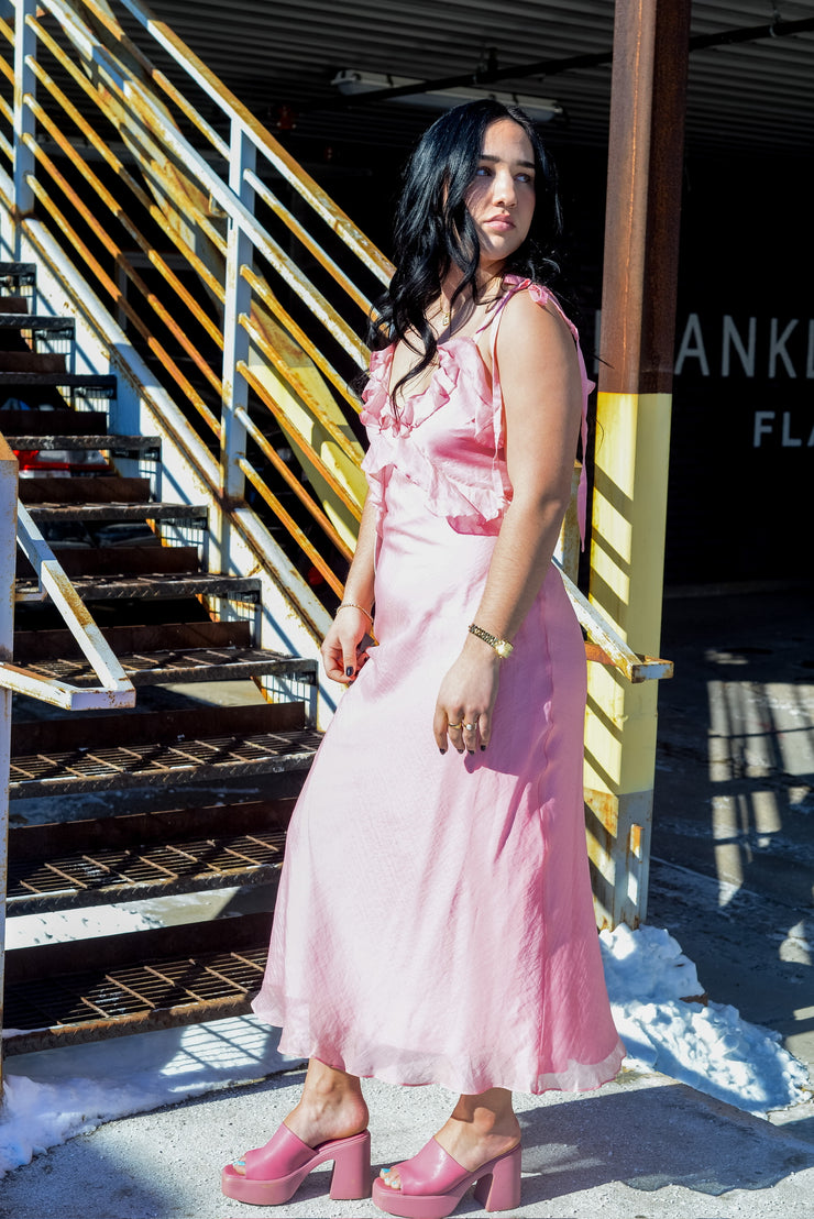 GLASS OF ROSE MAXI
