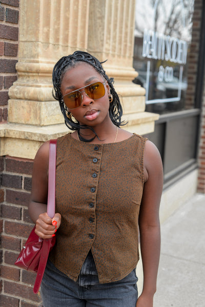 CHEETAH GIRL VEST