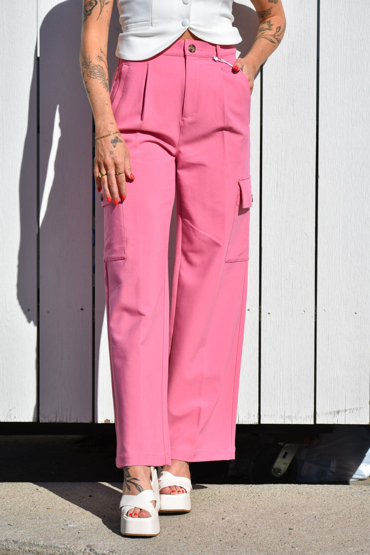 PINK COSMOS TROUSER