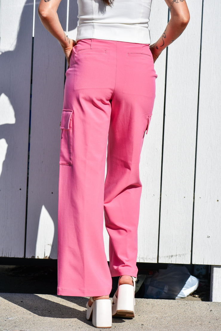 PINK COSMOS TROUSER