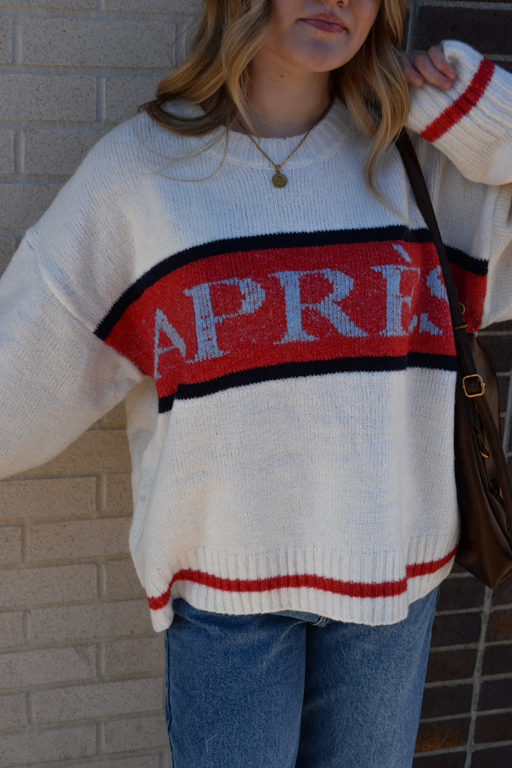 HIT THE SLOPES SWEATER