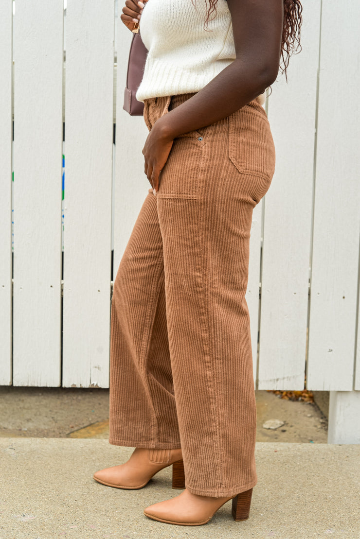 CORDUROY ANKLE PANT