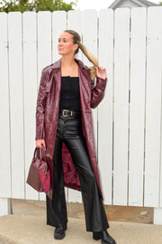 LEATHER MOMENT WIDE LEG