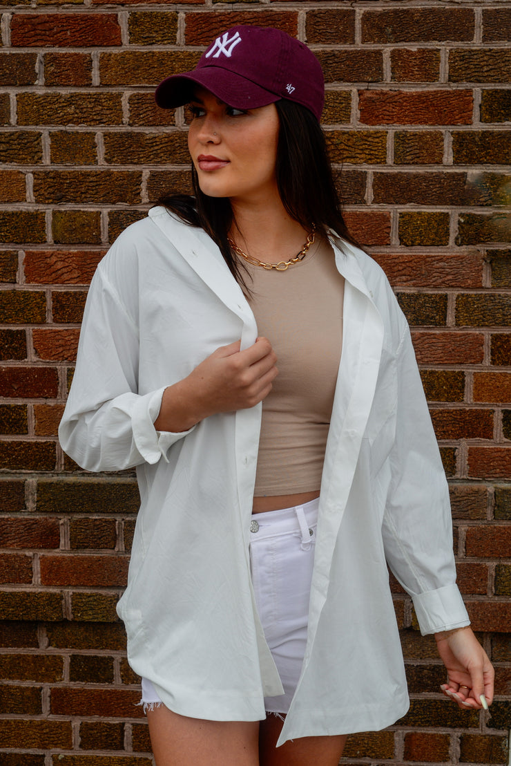 CLASSIC OVERSIZED BUTTON DOWN