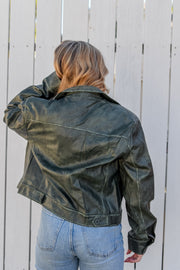 FOREST LEATHER JACKET