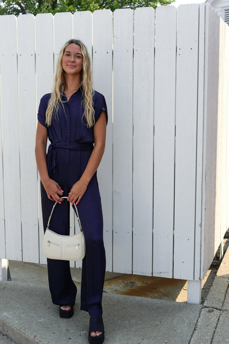 MIDNIGHT BLUE JUMPSUIT