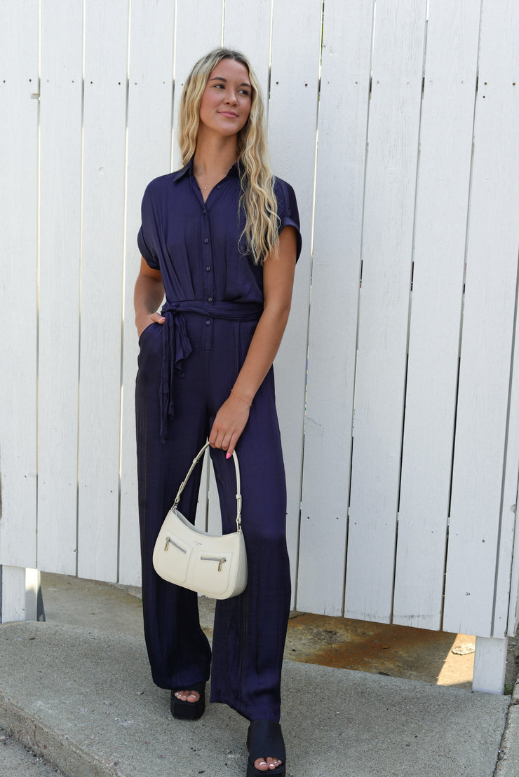 MIDNIGHT BLUE JUMPSUIT