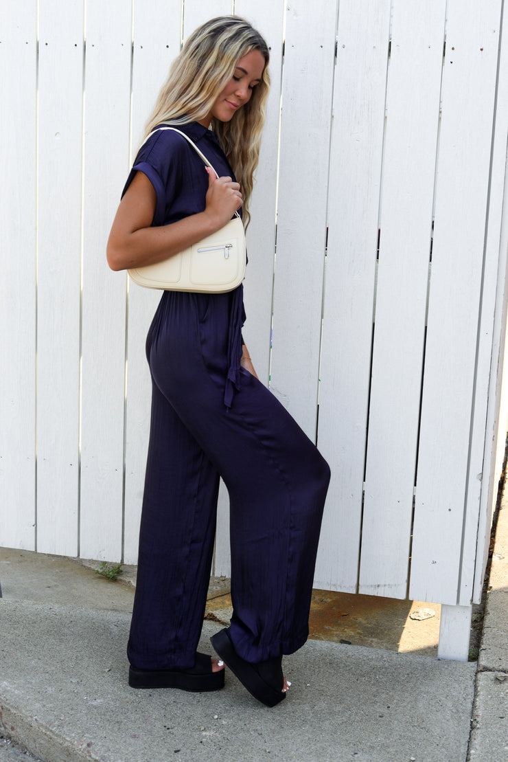 MIDNIGHT BLUE JUMPSUIT