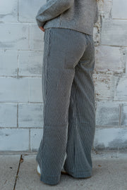 STRIPED TROUSER