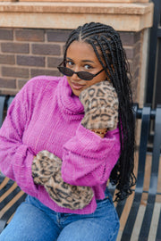 BERRY BRIGHT SWEATER