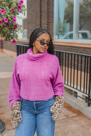 BERRY BRIGHT SWEATER