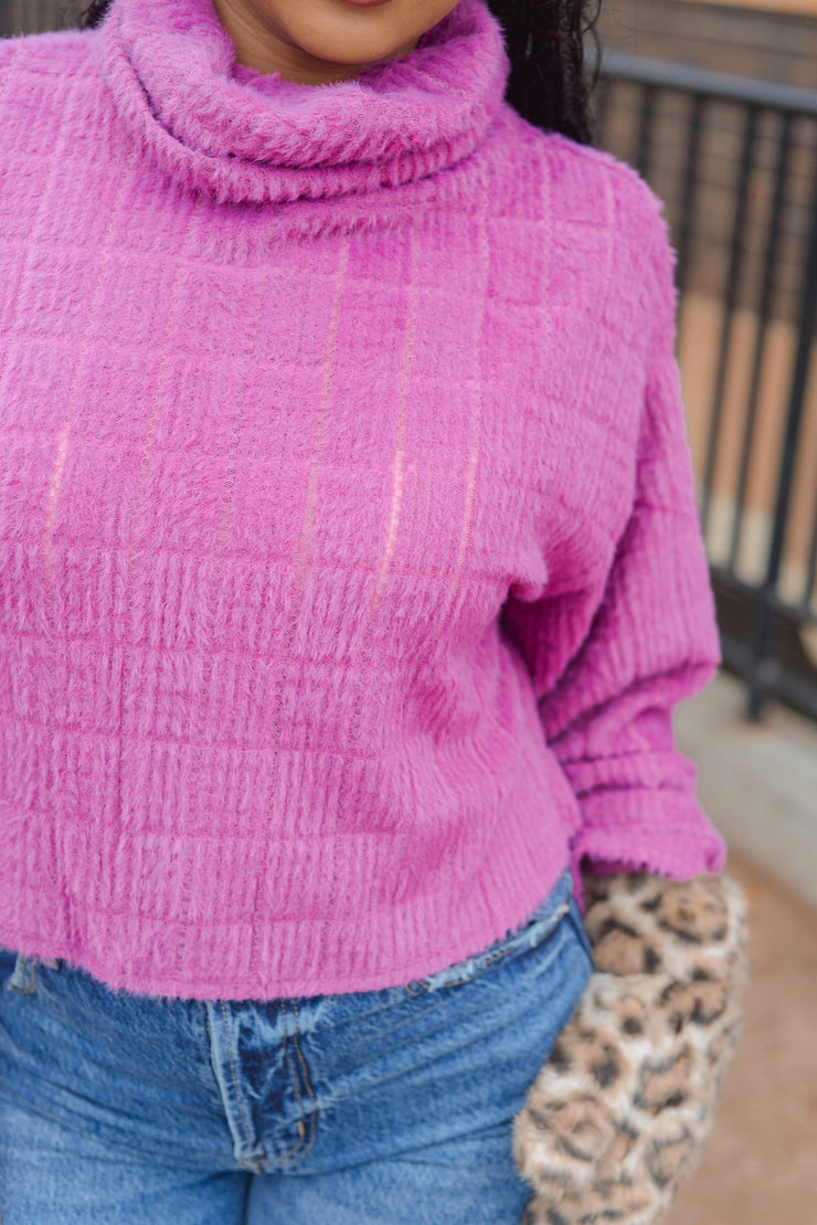 BERRY BRIGHT SWEATER