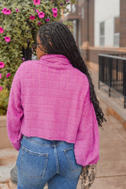 BERRY BRIGHT SWEATER